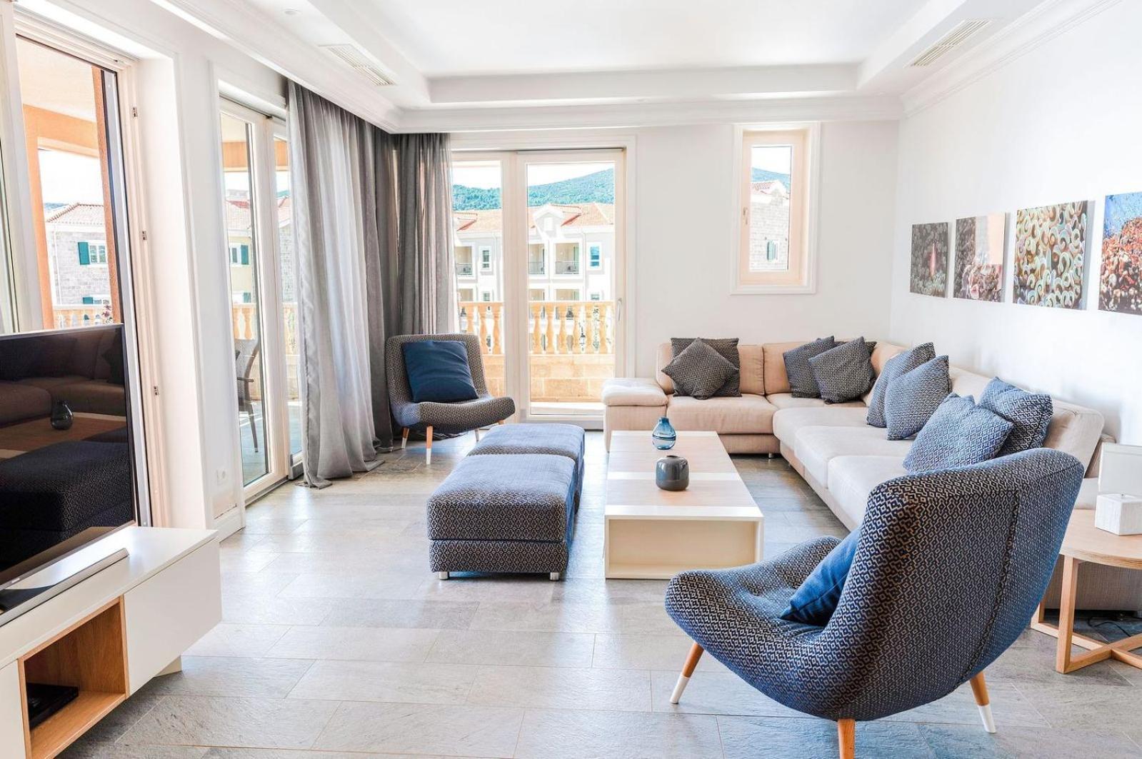 Apartamento Lustica Bay Tivat Habitación foto