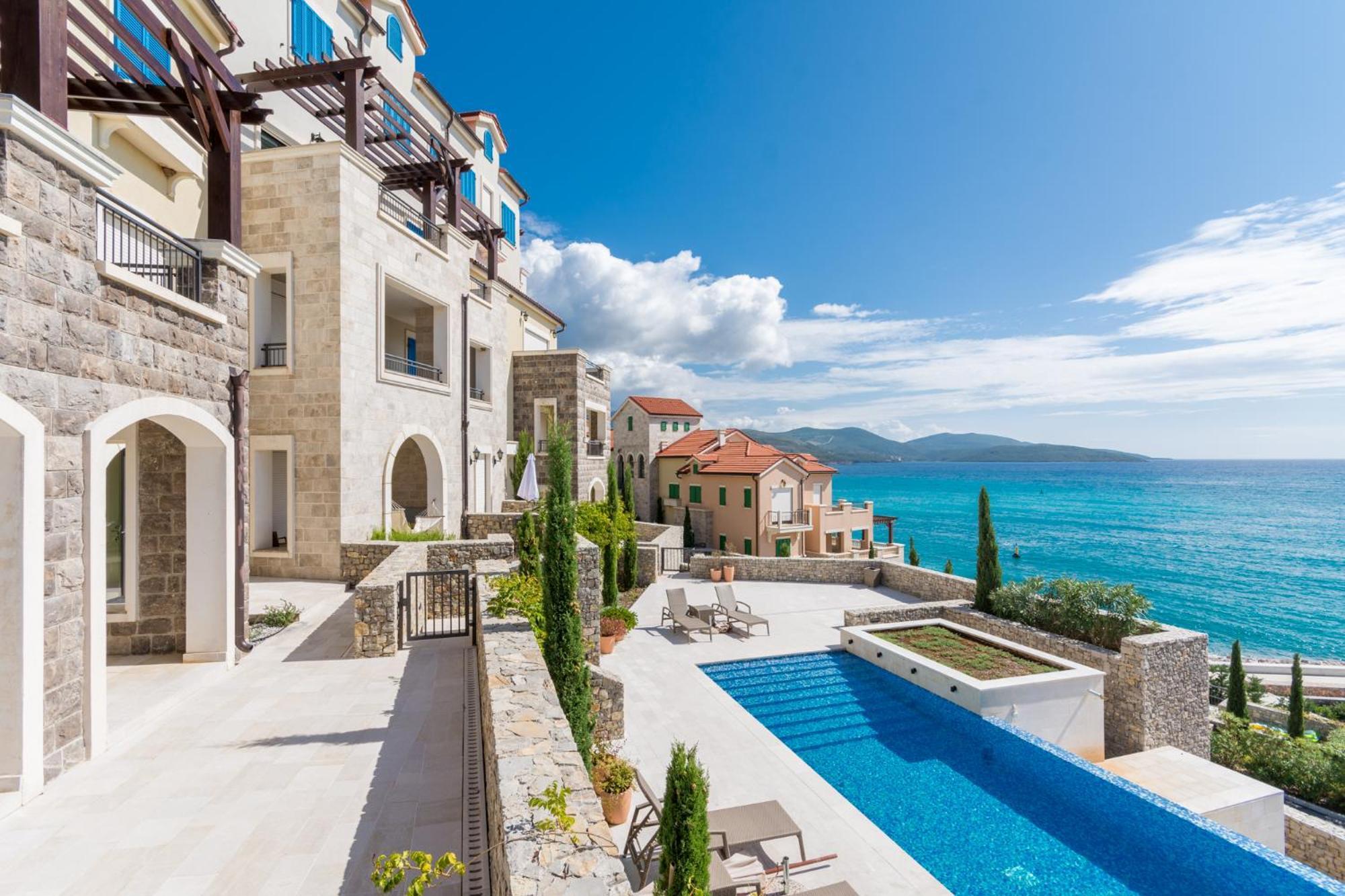 Apartamento Lustica Bay Tivat Exterior foto